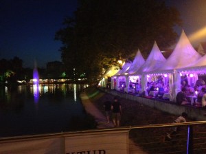 The Boblingen Essen Fest - great event to attend for a low-key night!