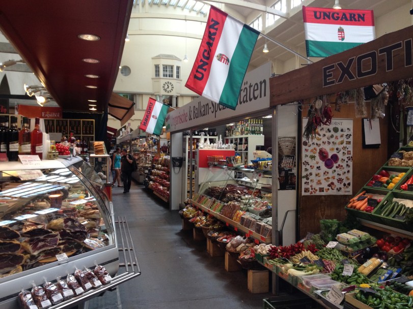 The indoor market in Stuttgart!