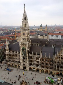 The Neues Rathaus (New Town Hall), fully rebuilt after WWII...so incredibly beautiful.