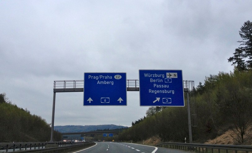 Driving to Prague...or Praha!
