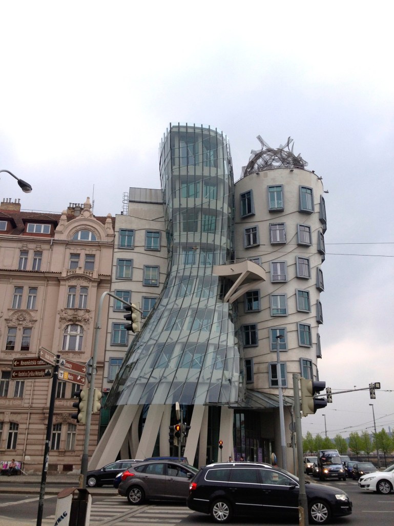 The "Dancing Building" cool - but didn't quite in to the Prague architecture!