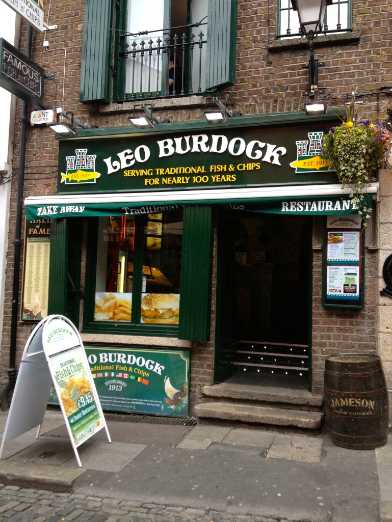 Famous for their Fish and Chips - try it out! (I recommend the chicken!) :-)