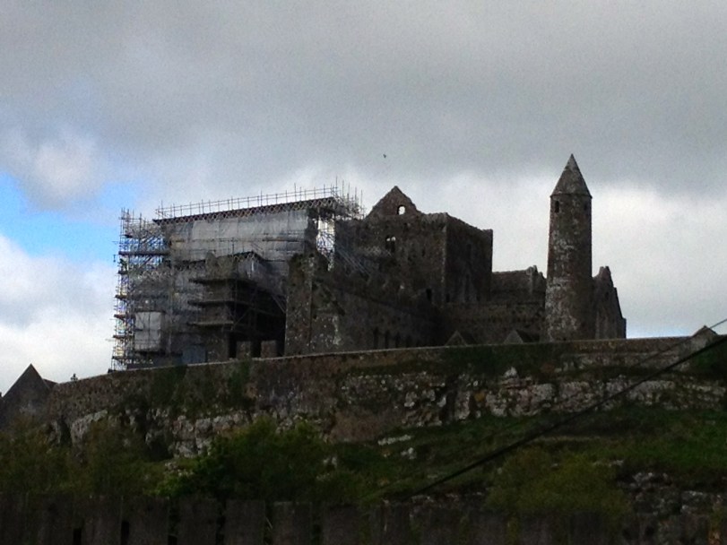 Darn scaffolding!! Still an impressive site even with ongoing reconstruction.