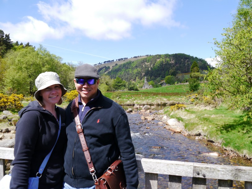 John and me at Glendalough