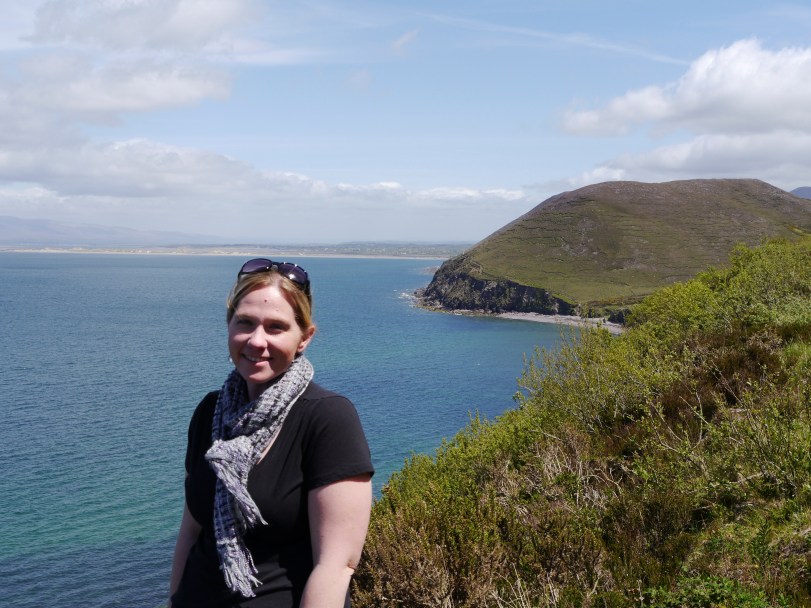I believe this was nearing the end of the Ring. From here, we could see over to the Dingle Peninsula.