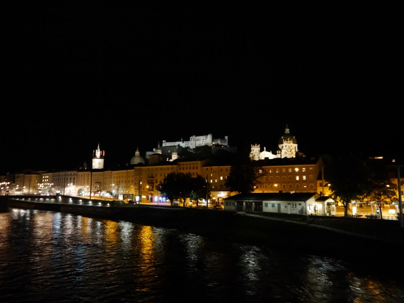 Salzburg at night - beautiful!