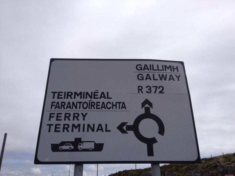 On our way to Inishmore!