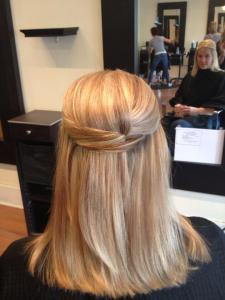 This is what my hair looked like last December. I want the color and cut back...so much so, I asked for a gift card to a hair salon for Christmas!