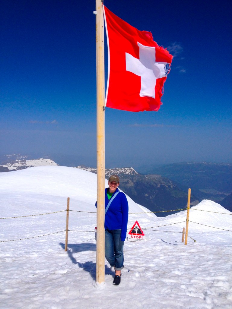 Out on the Glacier…the views were unbelievable!