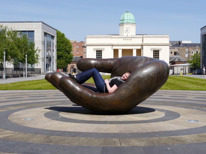 Odd but fun statute - just make sure to check if it is dry! I had some wet jeans when I got up! :-)
