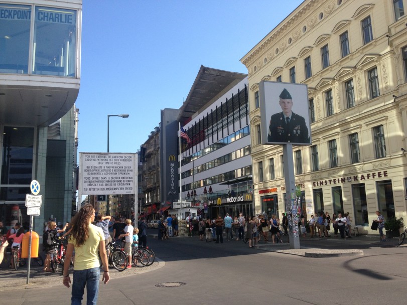 The very touristy, but incredibly interesting and important landmark in Berlin.