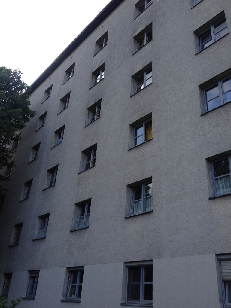 The typical construction in Berlin - terrible eye sores of square buildings. Good job Russia.