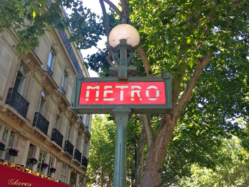 Loved the Metro signs for some reason - I just thought they were so cute.