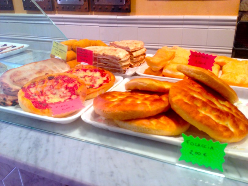 The foccacia bread also originated in the Cinque Terre region and makes an excellent companion to the pesto!