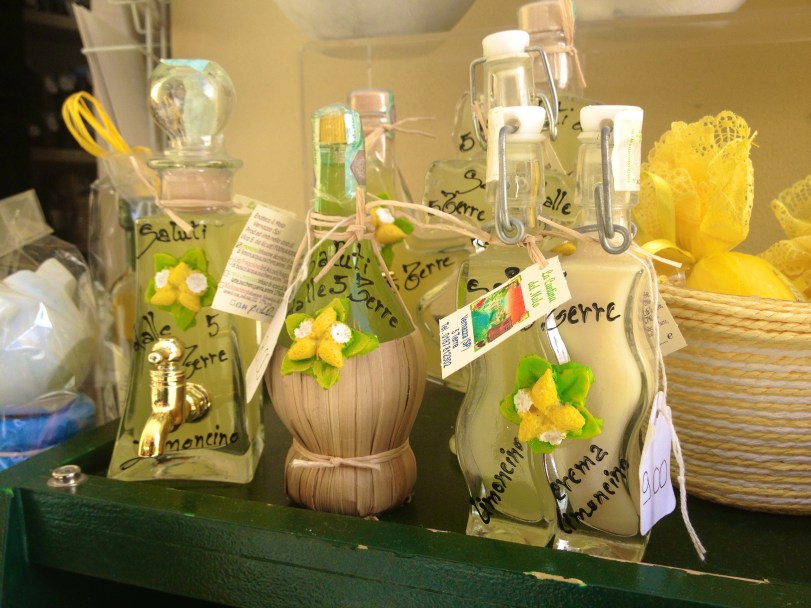 Limoncello! It was everywhere - although we still haven't tried the bottle we bought while there!