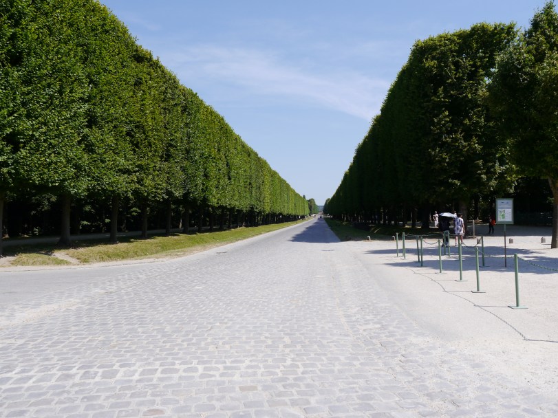 Lots of walking - I don't remember if there are bike rentals, but it might be worth it. There is also a tram but the line for that is equally long.