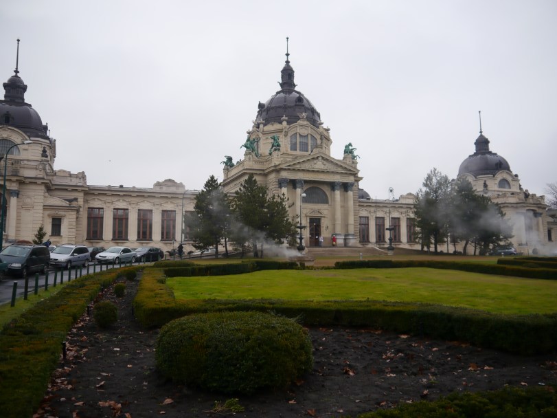Our main destination! The Szechneny Baths!