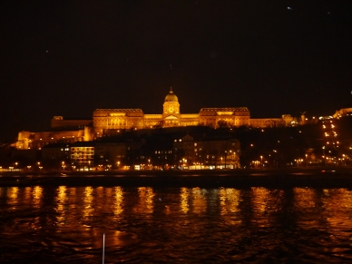 The Buda Castle at Night…so pretty!