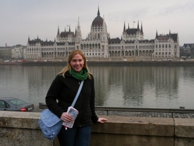 Starting day 2 admiring my favorite building from across the Danube River!