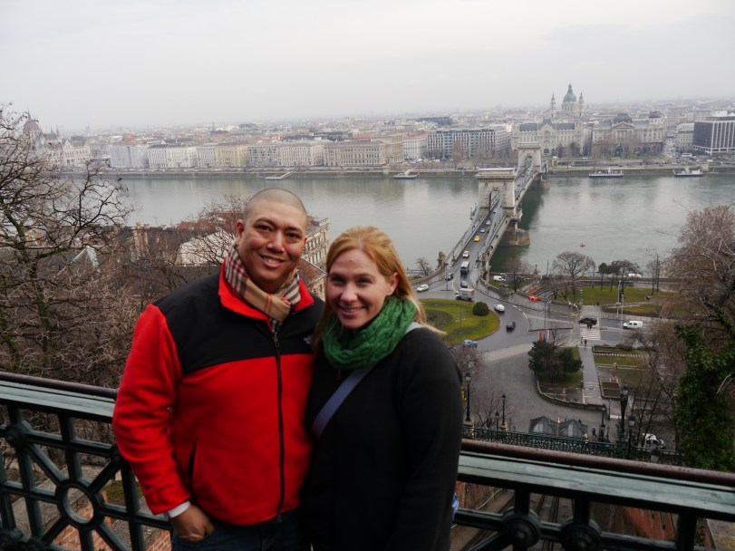 Even the gray skies couldn't ruin the view!