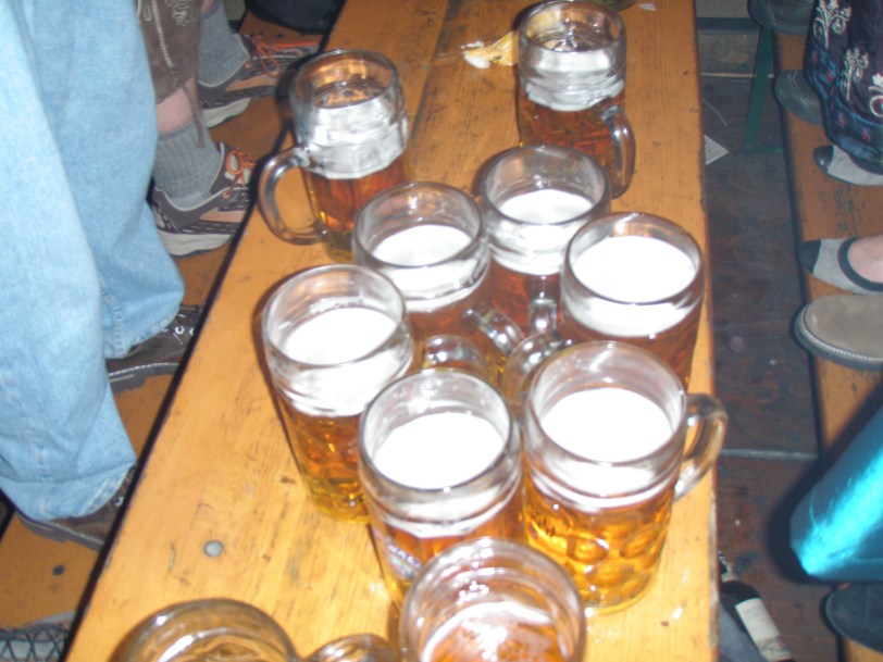 This sight can only mean one thing! It's Festival time! :-)