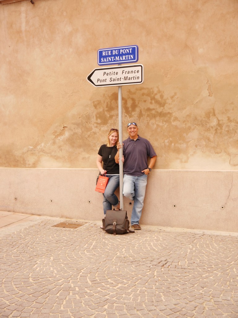 Well-marked streets to Petite France!