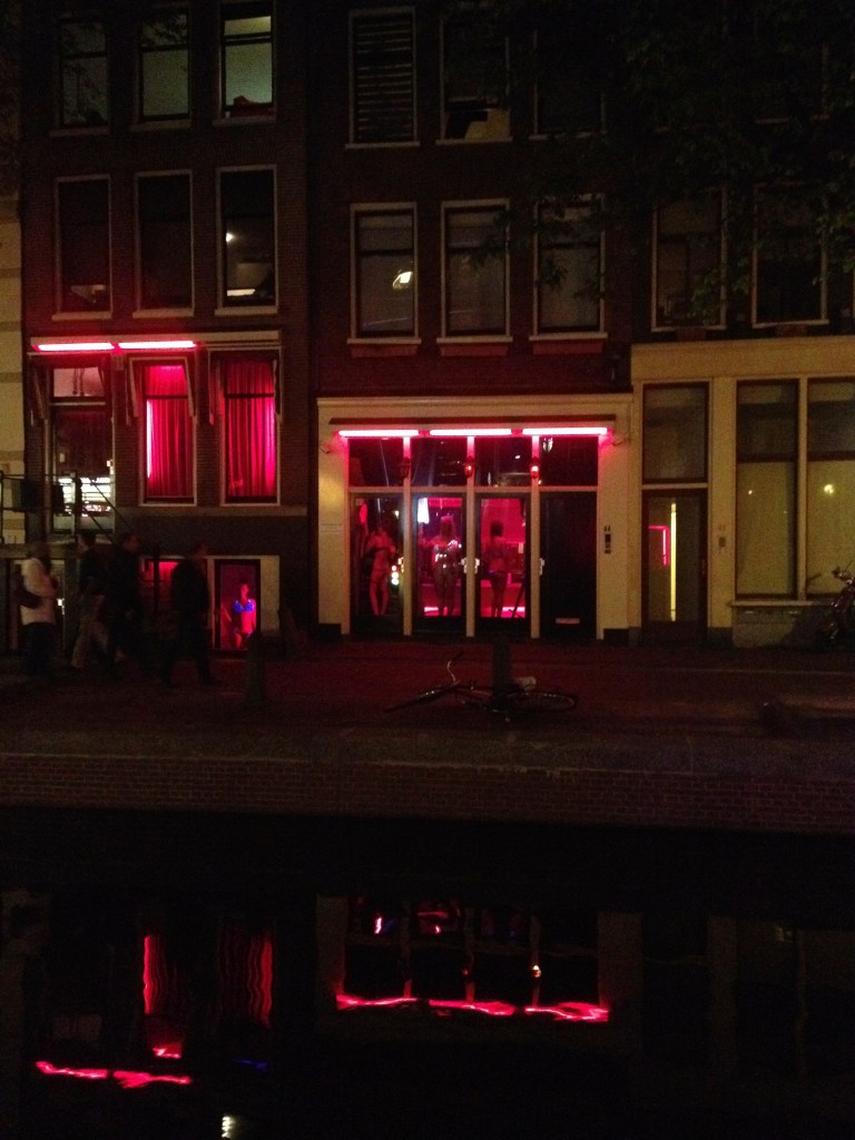 The working girls - I started to feel bad for them. They were more of an exhibit than anything. I couldn't think of anything less demeaning.