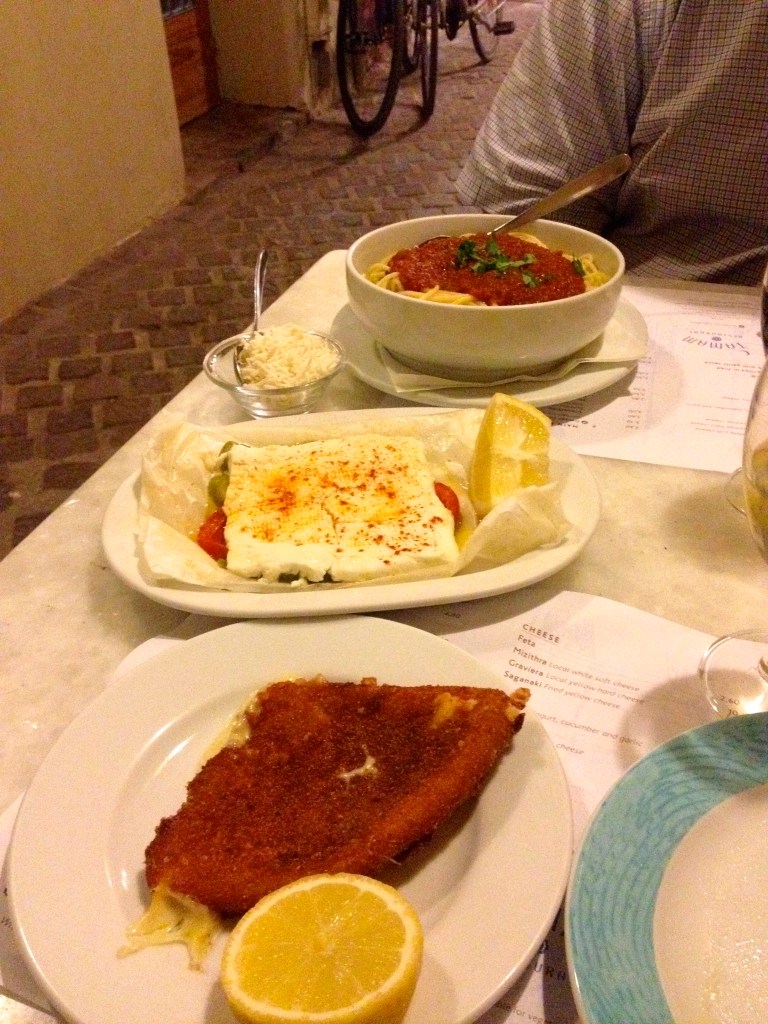 Our dinner that night at Tanam, a restaurant recommended by many that didn't disappoint. It was in one of the cute Alleys and only came to 20E total.