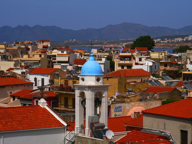In our wandering, we found a hill you could walk up for really pretty views of the town.