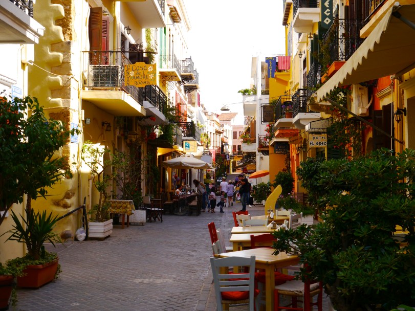 One of the side streets - there were all so cute too! I could have wandered around them all day!