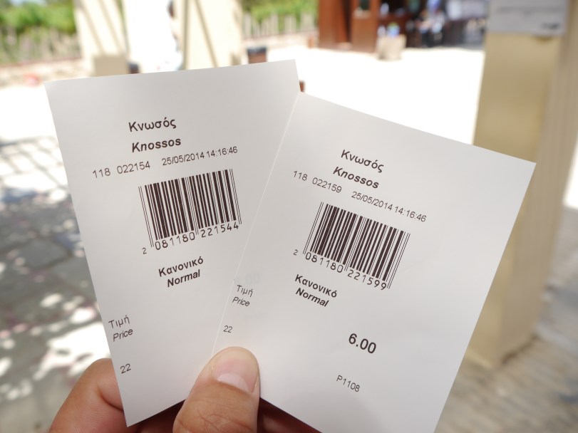 John had studied the frescoes at Knossos in his Art History class in college, so it was cool to get to visit this place.