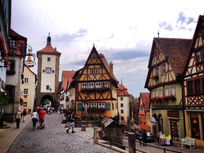 Once on the ground, don't miss this fairy tale corner for a great photo op. Just past this house, and through the gate, there is a great little place to buy homemade lavendar goods!