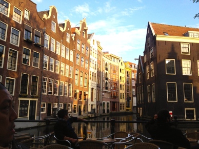 The canals of Amsterdam!