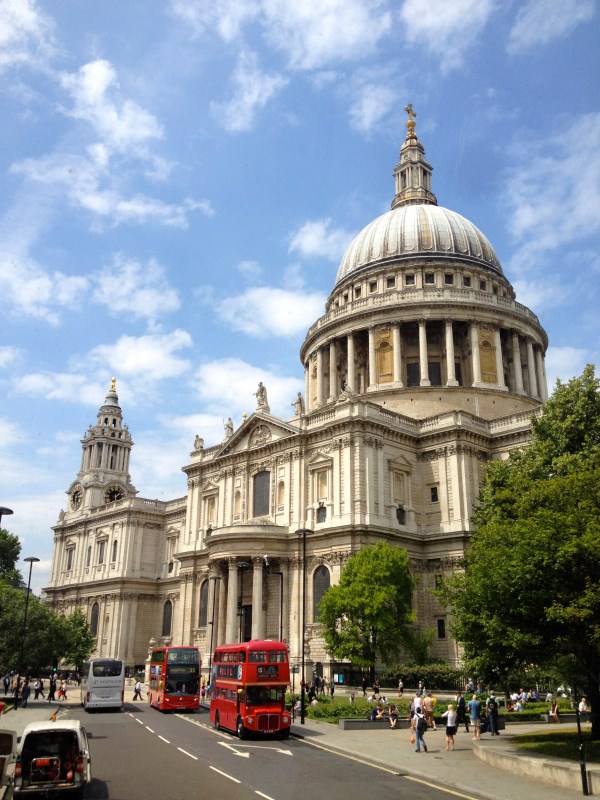 St. Paul's Cathedral, where Prince Charles and Princes Di got married. 