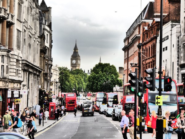 First Big Ben sighting from Picadilly Circus! It was really cool to see it in person!