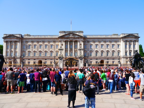 Buckingham Palace! (Check the dates when you visit - the Queen was still in town, so the palace was closed to visitors!)