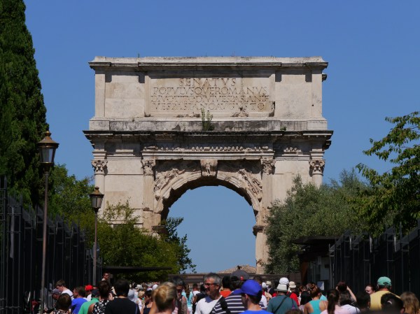Entrance into the Roman Forum