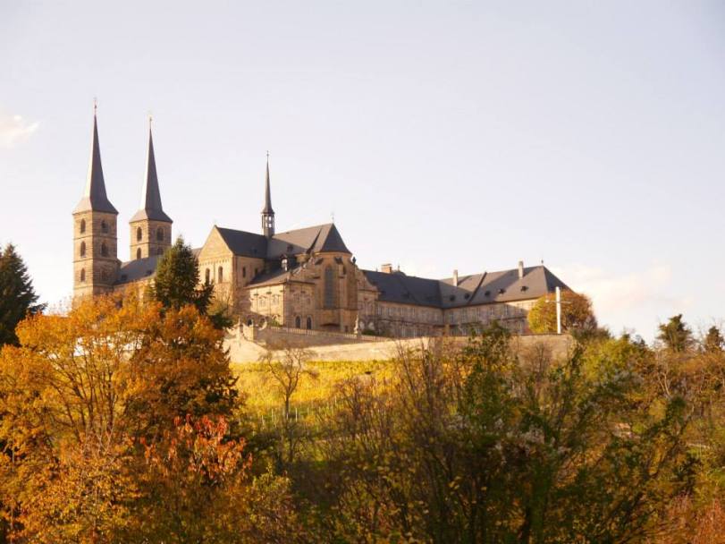 The Michaelsberg Abbey was built in the 12th century 