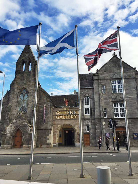The Holyrood Palace...not a bad summer home.