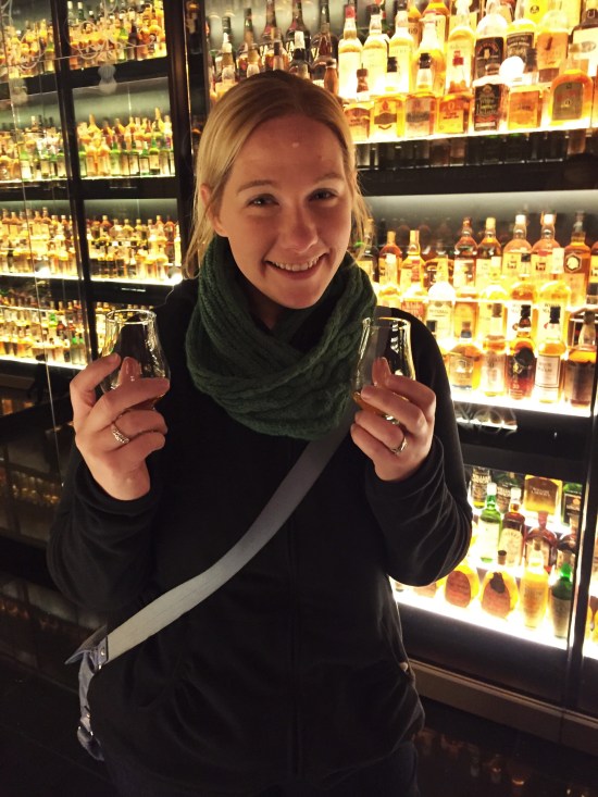 Full disclosure - I had a sip, but John finished these glasses!