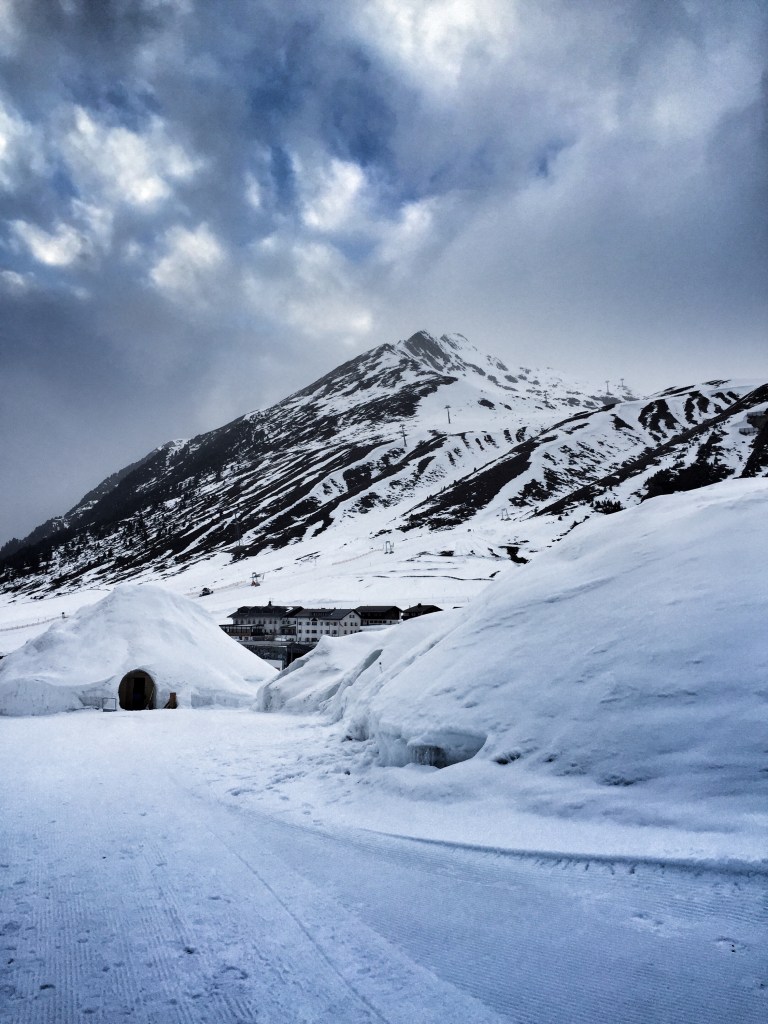The Iglu Village (six on each side)