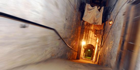 (Not my photo) This is what the main Mary King's Close. Homes and businesses lined it.