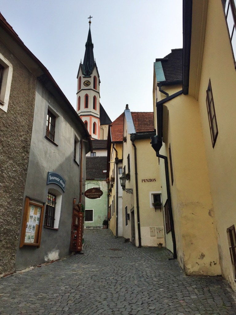 The adorable windy streets.