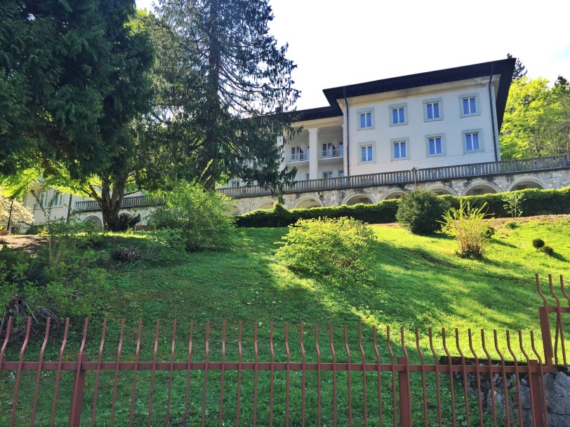 Former summer home of the Yugoslavian president...now a hotel.