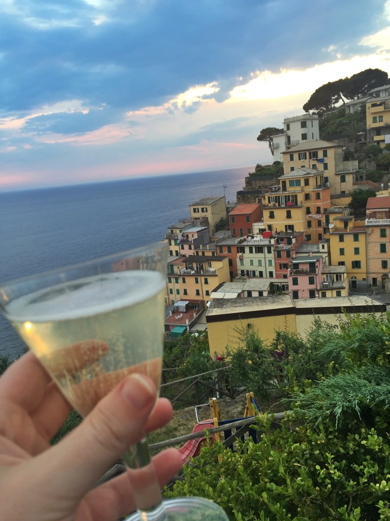Cheers to Cinque Terre - you are the best!