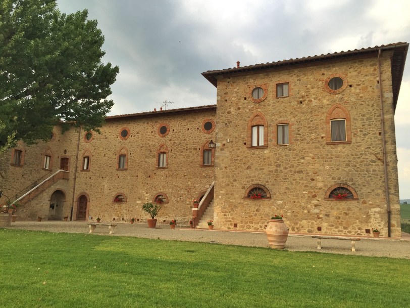Our home for our time in Tuscany. It was fantastic - 2 bedrooms, 1 bath with a full kitchen and sitting area.