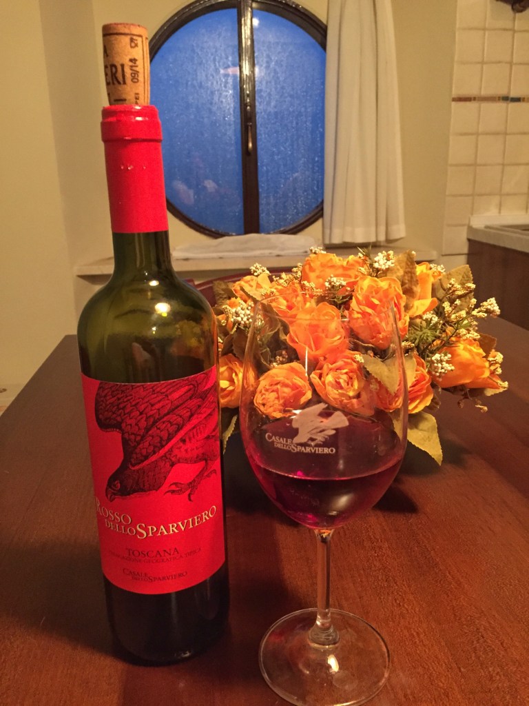 The wine produced by the farm - it was delicious! I came back with three bottles (should have gotten more - they were only 6E and you got a 10% discount for staying there!)