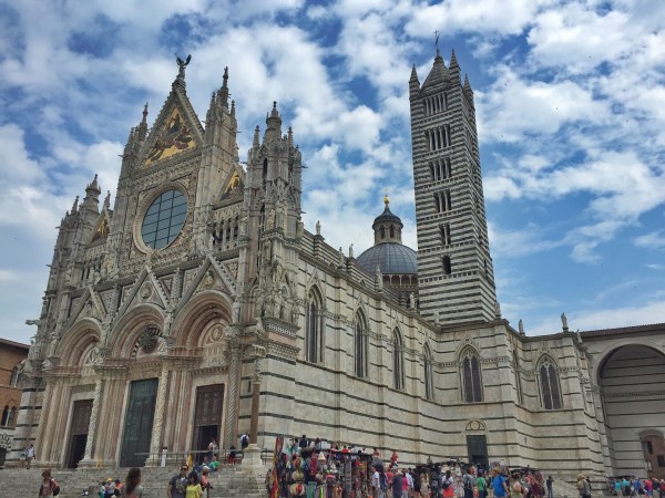 The Duomo in Siena...this both wowed Karyn and I.