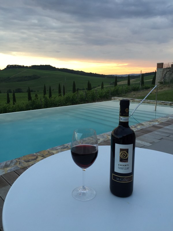 Perfect last night at the Agriturismo!