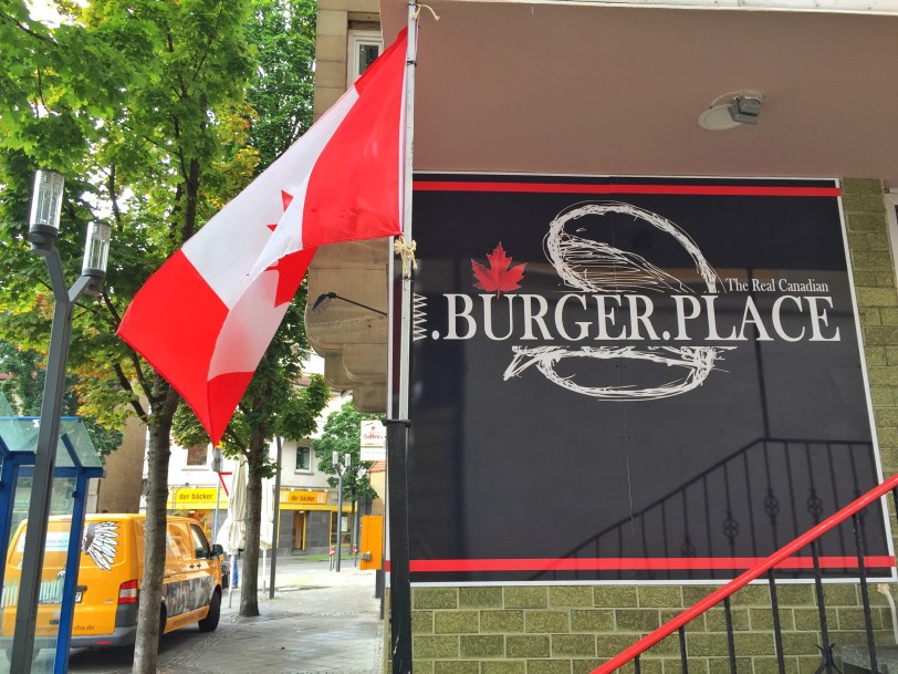 This still makes me laugh - I had no idea Canada was known for its burgers! But I will say, they are quite tasty!